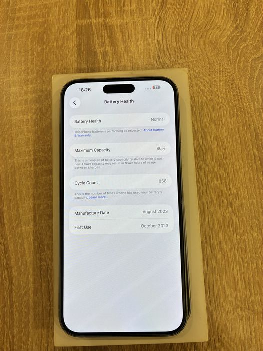 Iphone 15 Plus blue като новв!!