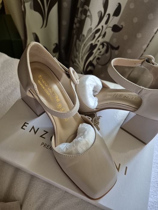 Pantofi eleganți din piele naturală Benvenuti