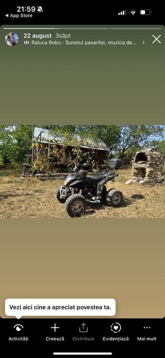Atv de vanzare manual 4+1 , au fost scoase numere rosii, acte de germania brif mare brif mic