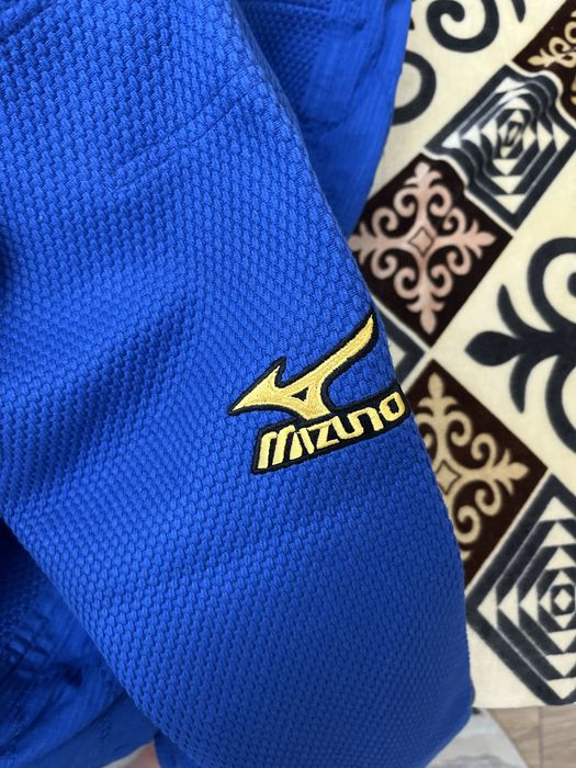 Кимоно для дзюдо Мизуно синие