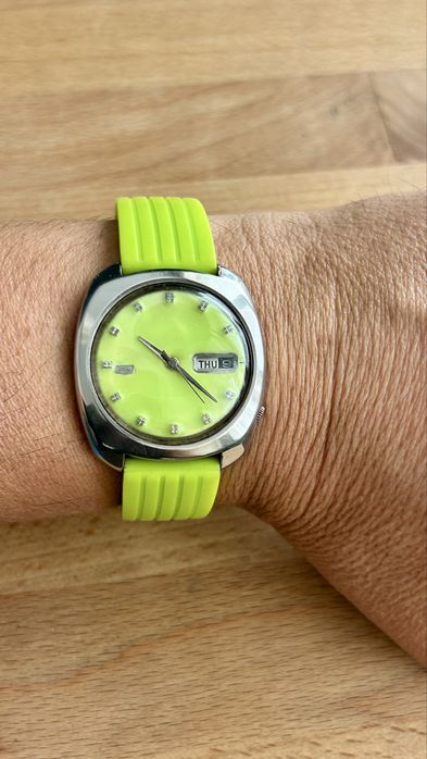 Seiko 5 от септември 1971г. Уникат- един, единствен екземпляр в света.