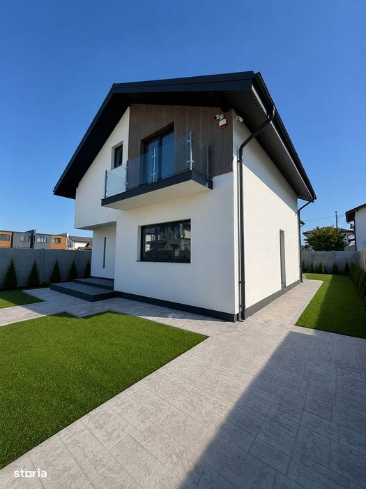 Casă nouă de vânzare în Comuna Berceni – 5 camere, Str. Miorita