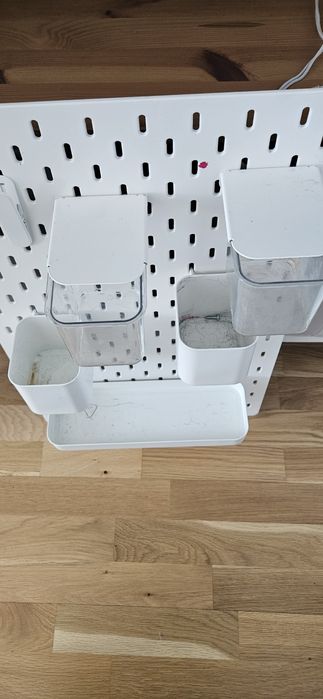 Panou perforat Ikea si accesorii