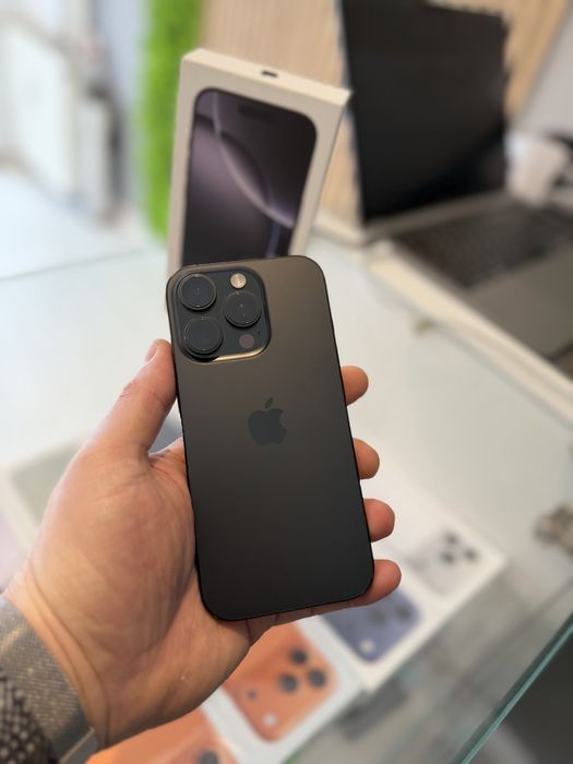 **ATS GSM**iPhone 16  Pro 256Gb Black/Baterie96%/Fact+Gar 12 luni