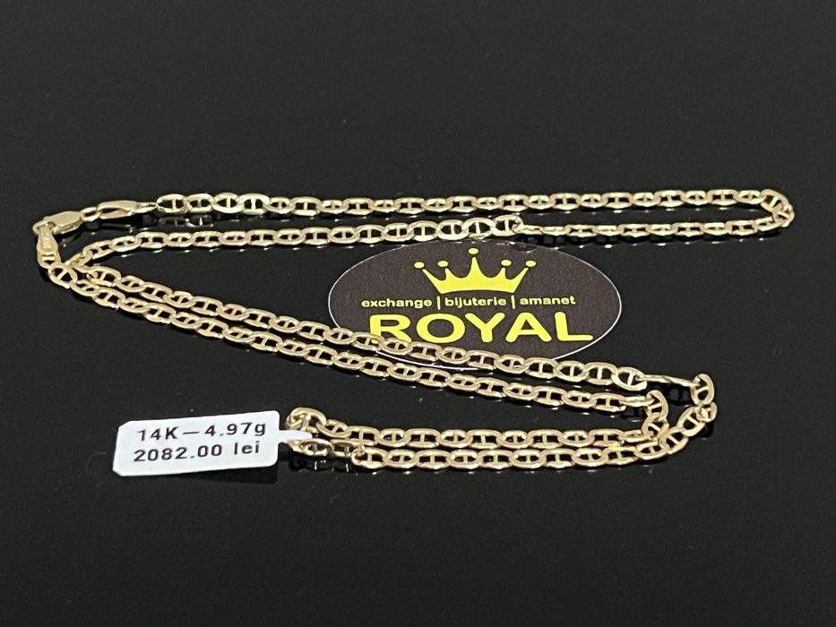 Bijuteria Royal CB : Lant aur 14k 4,97 grame