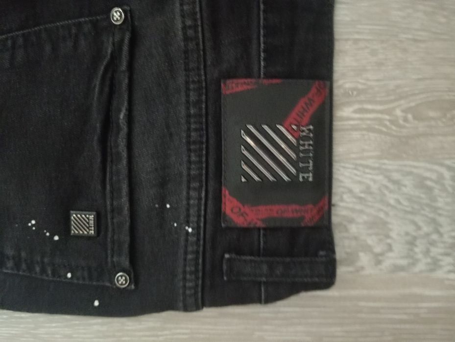 Джинсы OFF-WHITE черные