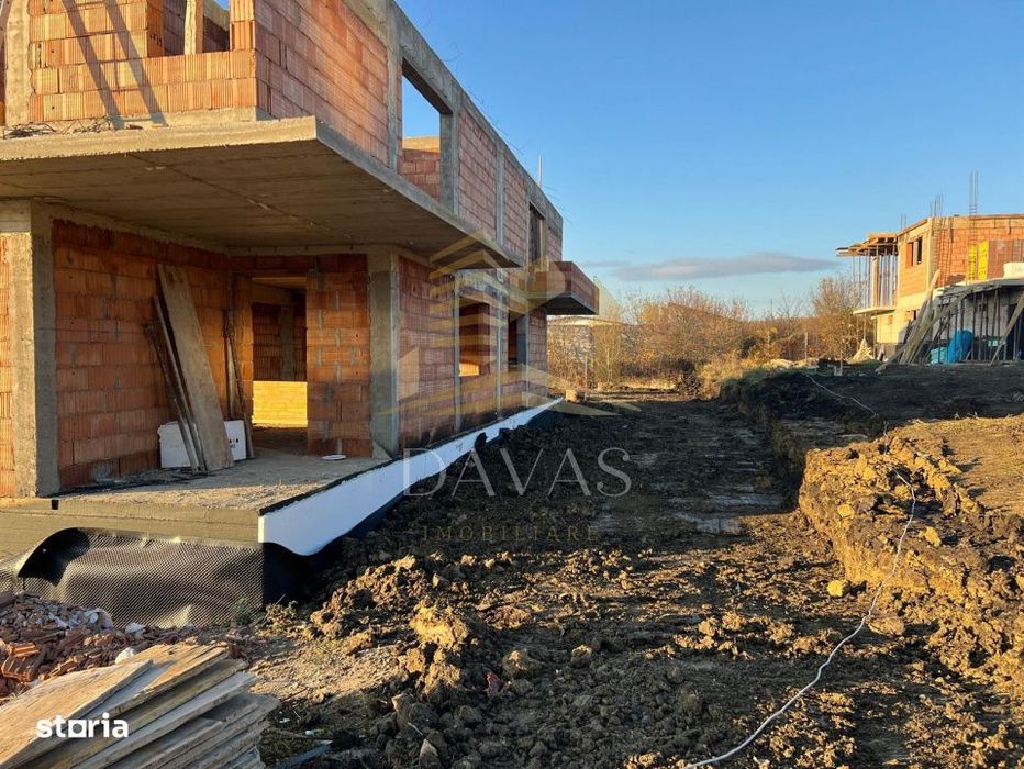 Duplex semifinisat de vanzare | Dambul Rotund | Certificat NZEB