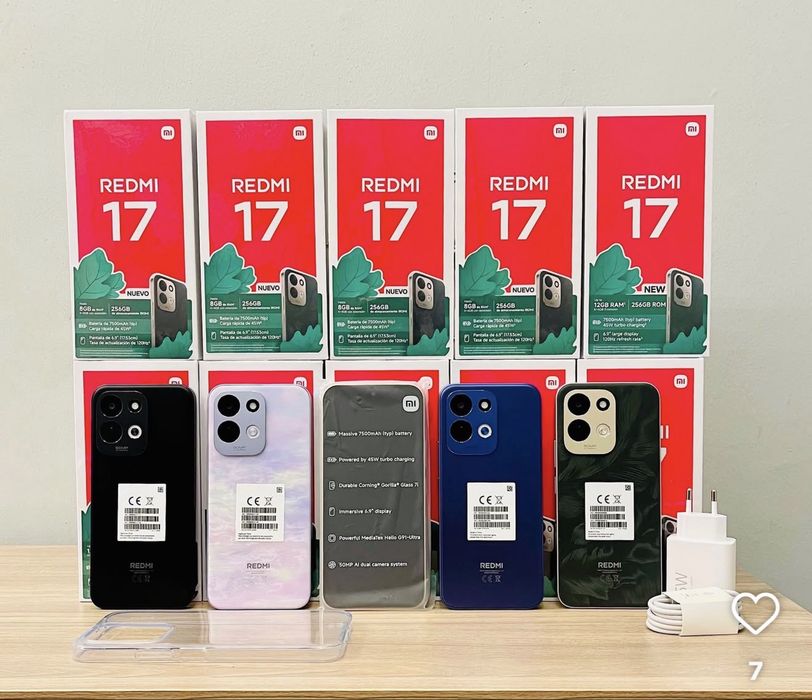 Redmi 17 New год горантия