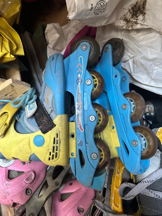 Роликиковые коньки-5шт