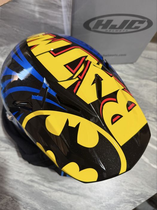 Casca cross HJC DC Batman