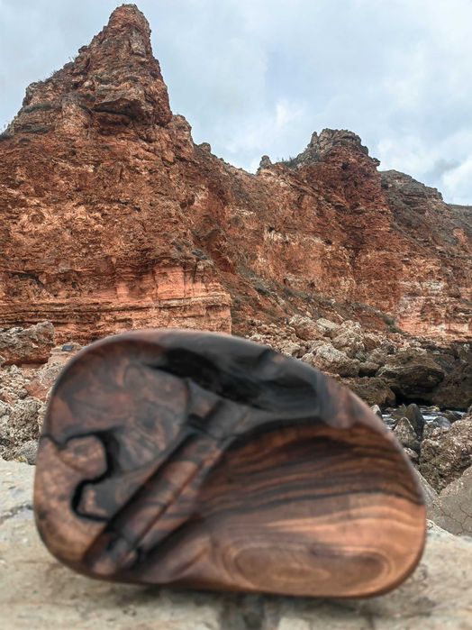 Арт пепелник от орех