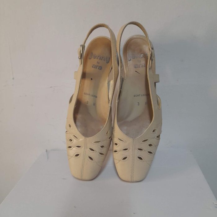 Sandale slingback Jenny by Ara – Piele naturală – Bej marimea 35,5