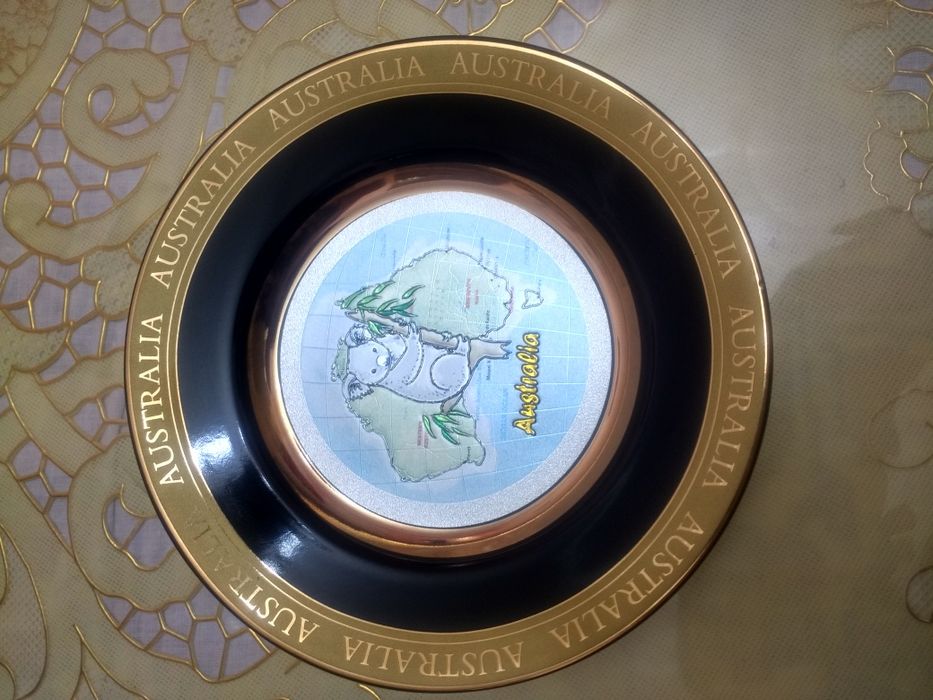 Сувенирная тарелка  Австралии