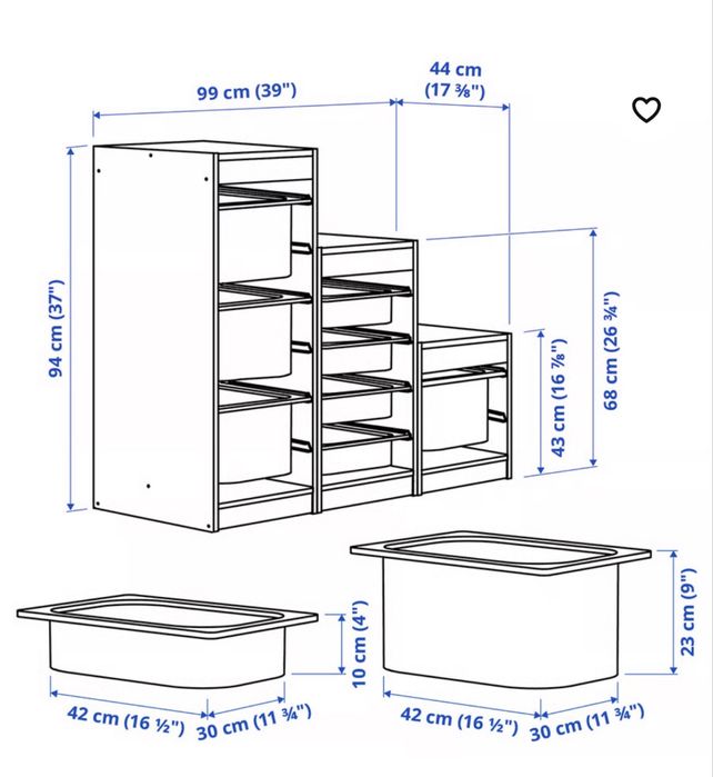 Dulap jucarii IKEA