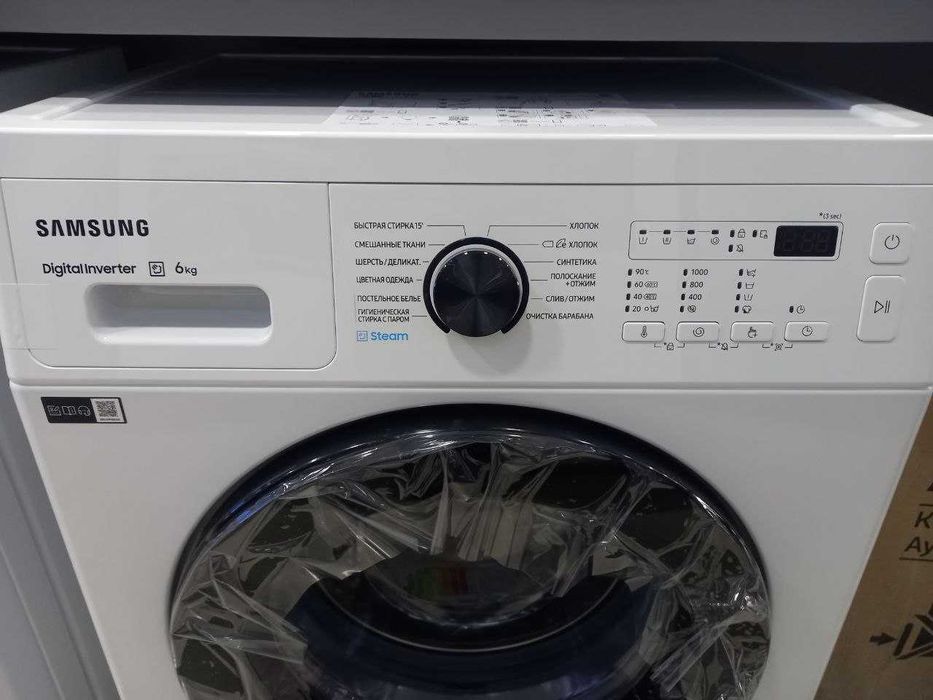 Стиральная машина Samsung 6 кг WW60AG4S00CELD Inverter Steam