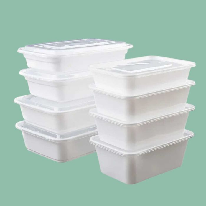 1000 мл пластиковый одноразовый контейнер оптом