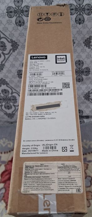 Продаю Ноутбук Lenovo adeapad 3