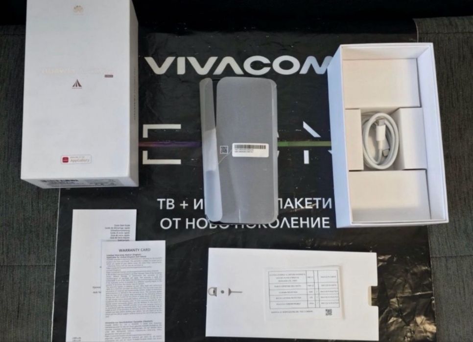 КАТО НОВ 512GB Huawei Pura 80 Pro Vivacom Гаранция 2028г. White | Бял