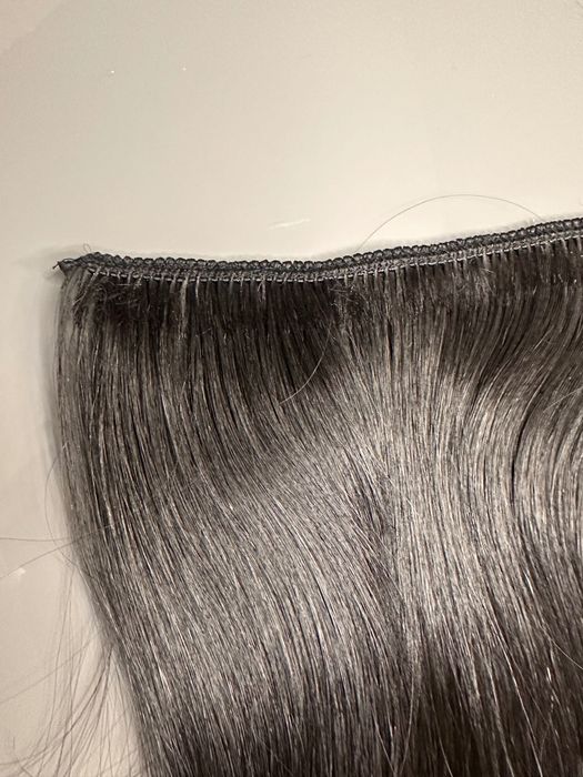 Естествена Коса на НЕобработвана 55см Черна