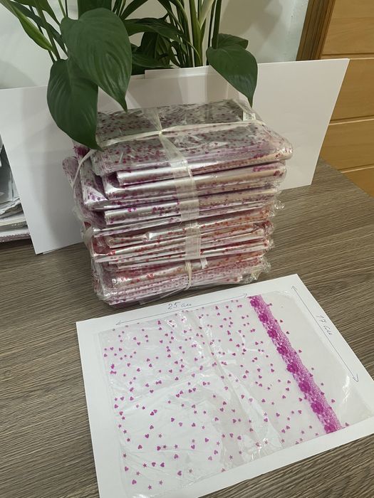 Пакет прозрачные по 2 тенге