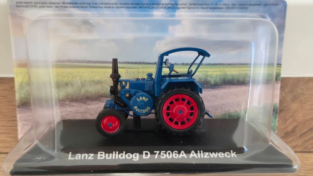 Tractor Lanz Bulldog Deagostini 1:43