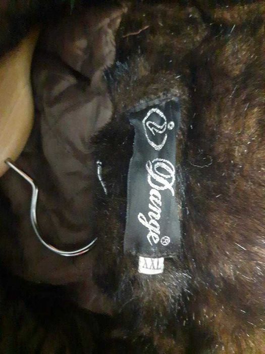 Haina Blana Vizon sintetica Dange-Germani XL