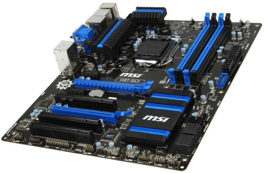 Дъно Дънна платка MSI H87-G43 1150 до 32gb DDR3