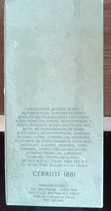 Cerruti 1881 Pour Homme EDT