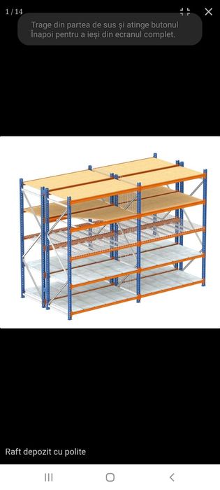 Vând rafturi metalice profesionale reglabile a cel mai mic preț