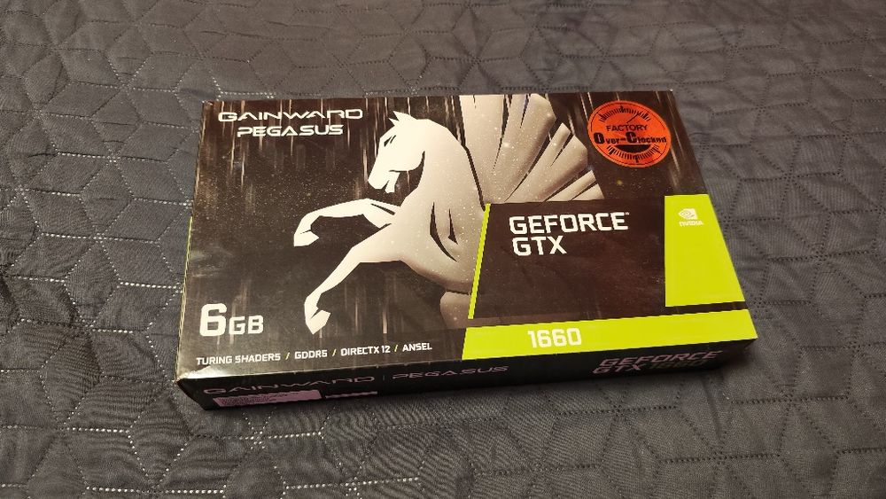 Видео карта Gainward Pegasus GTX 1660 6bg