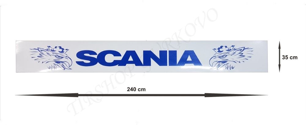 Гума калобран за ремарке/камион Скания/SCANIA 240Х35 см