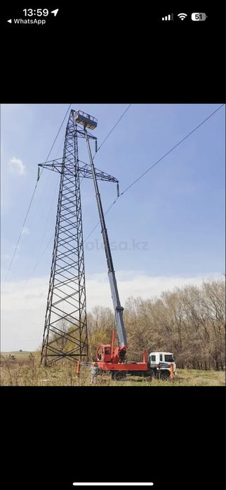 Автовышка кран и установка