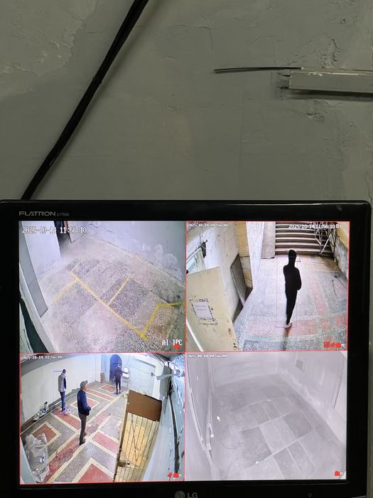 Установка видеонаблюдения