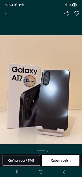 Samsung A 17 6/128  black