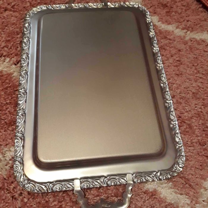 Посребрен Поднос