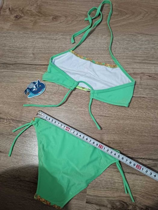 Детски плажен бански за момиче 2-7 години нов