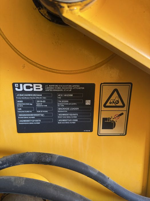 JCB 4 CX Англиски холати идеал
