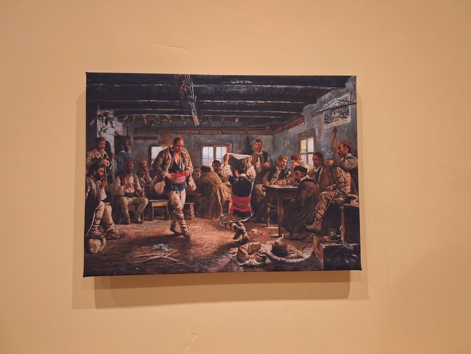 Картина,  репродукция „Ръченицата“ на канава  Най-високо качество