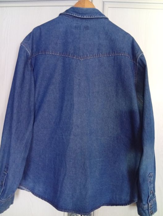 Рубашка джинсовая,свитер. Оригинал Р.52