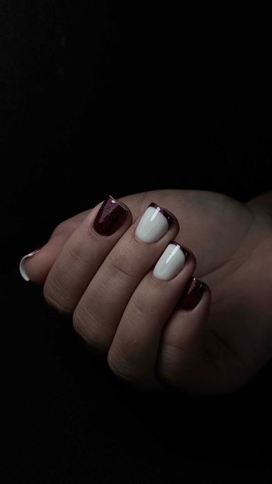 Manichiura cu gel/oja semi