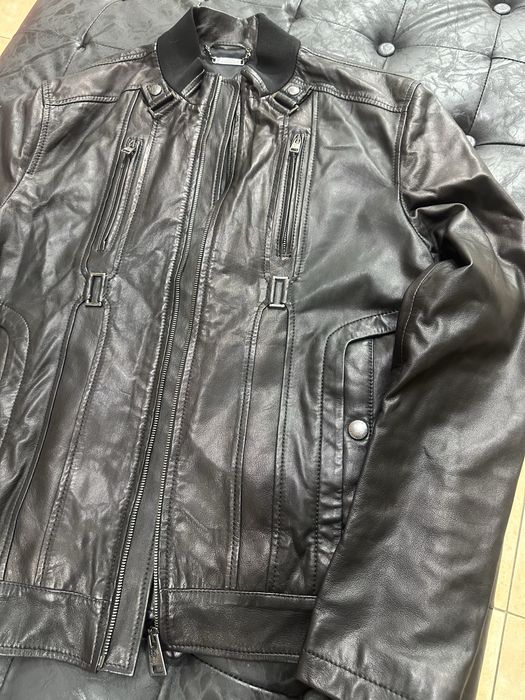 Versace,мъжко кожено яке