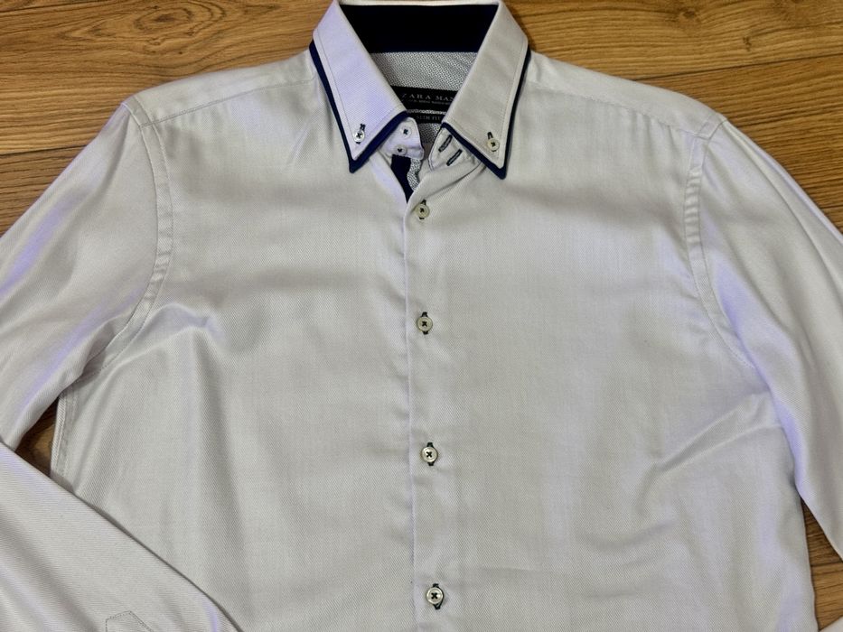 Риза с дълъг ръкав Zara man M 15лв.