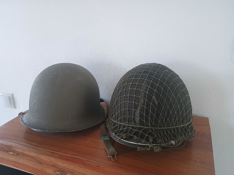 Casca militara U.S M1 . Lot casti