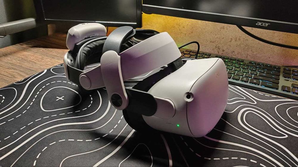 Meta Quest 2 128Гб + GamePad Case (Bobo VR M2 Pro+)