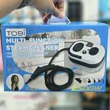 Нова Парочистачка TOBI, Преносима, Голям резервоар от 1200 ml, Мощност 2500 W, 6 нива на мощност, 7 накрайника