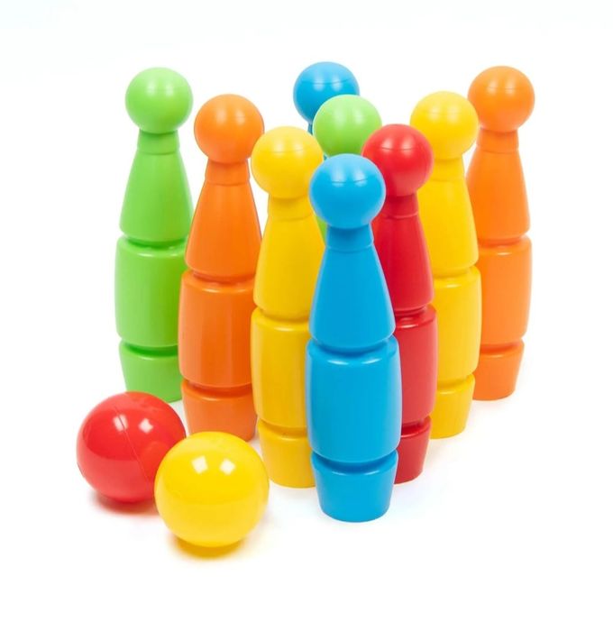 Детский разноцветный боулинг