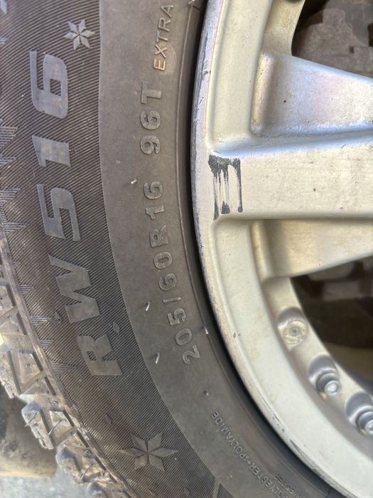 Комплект зим.резины с дисками