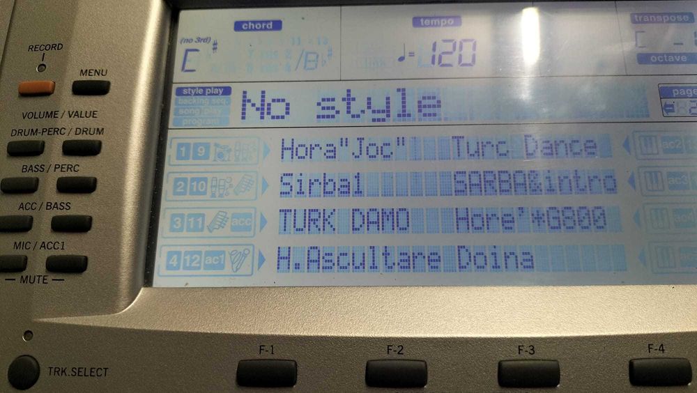 Seturi Korg Pa50, Pa60, Pa80