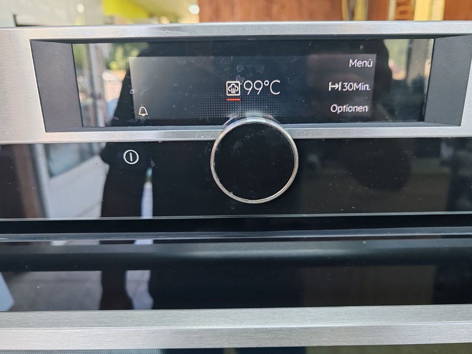 Иноксова фурна за вграждане с пара Aeg  Made in Germany A+++ 2 години Гаранция!