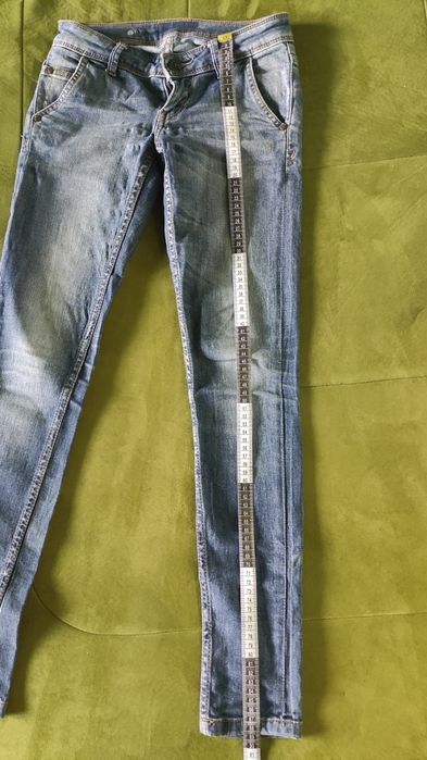 Дамски сини дънки